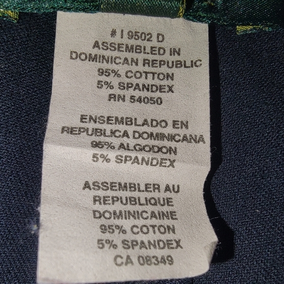 Ralph Lauren Blue Pantsuit Classic Straight-Leg Design - Picture 3 of 8